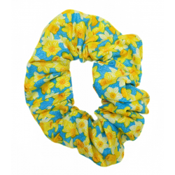 Blue Daffodils Scrunchie