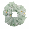 Mint Daisy Scrunchie