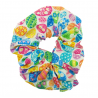 Multi-Coloured Easter Eggs Scrunchie