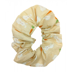 Bunnies & Carrots Scrunchie