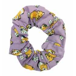 Purple Guinea Pig Scrunchie