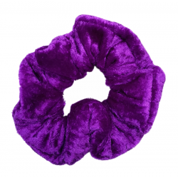 Violet Velvet Scrunchie