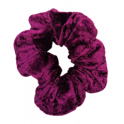 Grape Velvet Scrunchie