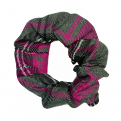 Magenta and Grey Tartan...