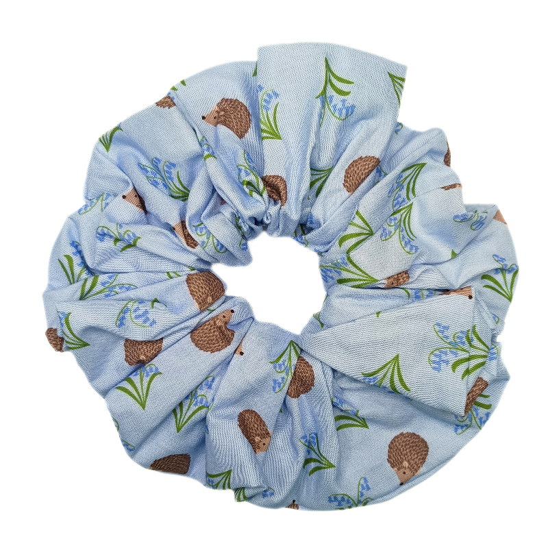 Bluebells & Hedgehogs Mega Scrunchie