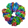 Rainbow Mosaic Mega Scrunchie