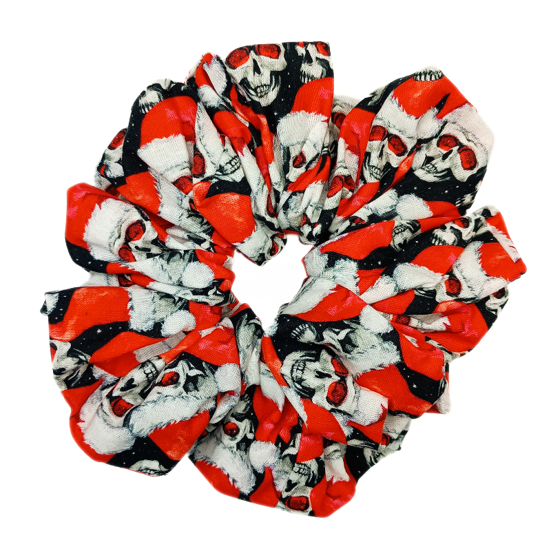 Skulls Mega Christmas Scrunchie