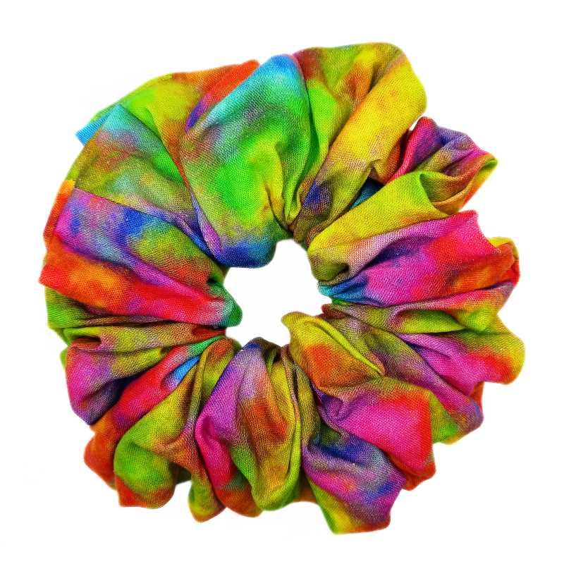 Rainbow Cloud Mega Scrunchie