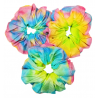 Rainbow Watercolour Mega Scrunchie