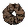Satin Brown Mega Scrunchie