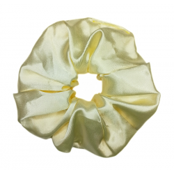 Satin Cream Mega Scrunchie
