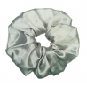 Satin Silver Mega Scrunchie
