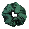 Satin Dark Green Mega Scrunchie