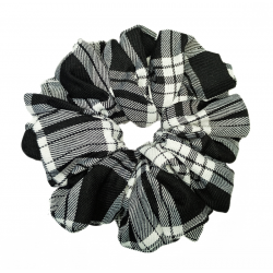 Black and White Tartan Mega...