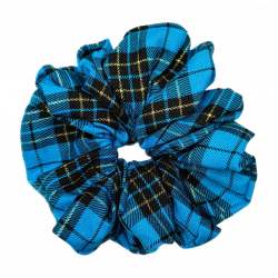 Blue, Black and Gold Tartan...
