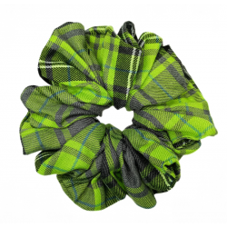 Lime and Grey Tartan Mega...