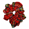 Red Tartan Mega Scrunchie