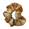 Autumn Tartan Mini Scrunchie