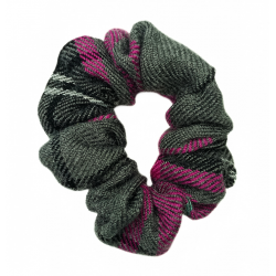 Magenta and Grey Tartan...