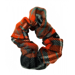 Orange and Grey Tartan Mini...