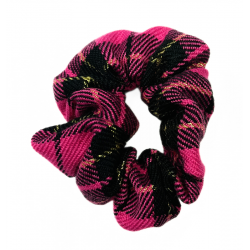 Pink, Black and Gold Tartan...