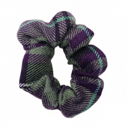 Purple and Grey Tartan Mini...