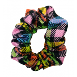 Rainbow and Black Tartan...