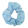 Blue Broderie Anglaise Scrunchie