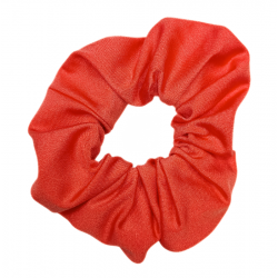 Coral Swim Scrunchie
