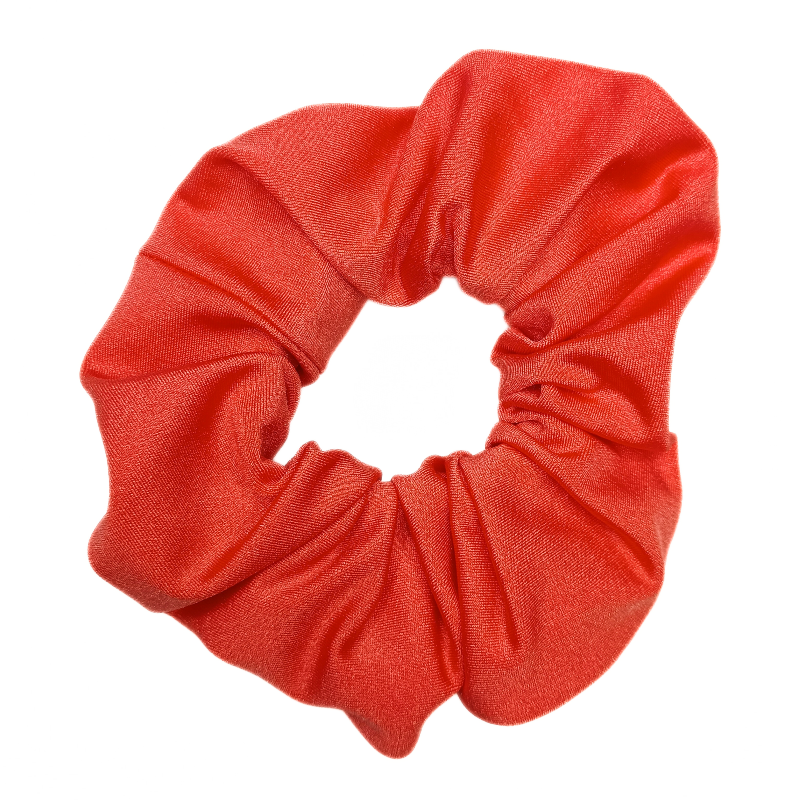 Coral Swim Scrunchie