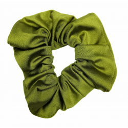 Olive Green Swim Scrunchie