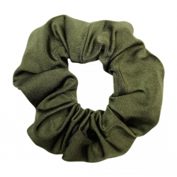 Khaki Green Swim Scrunchie