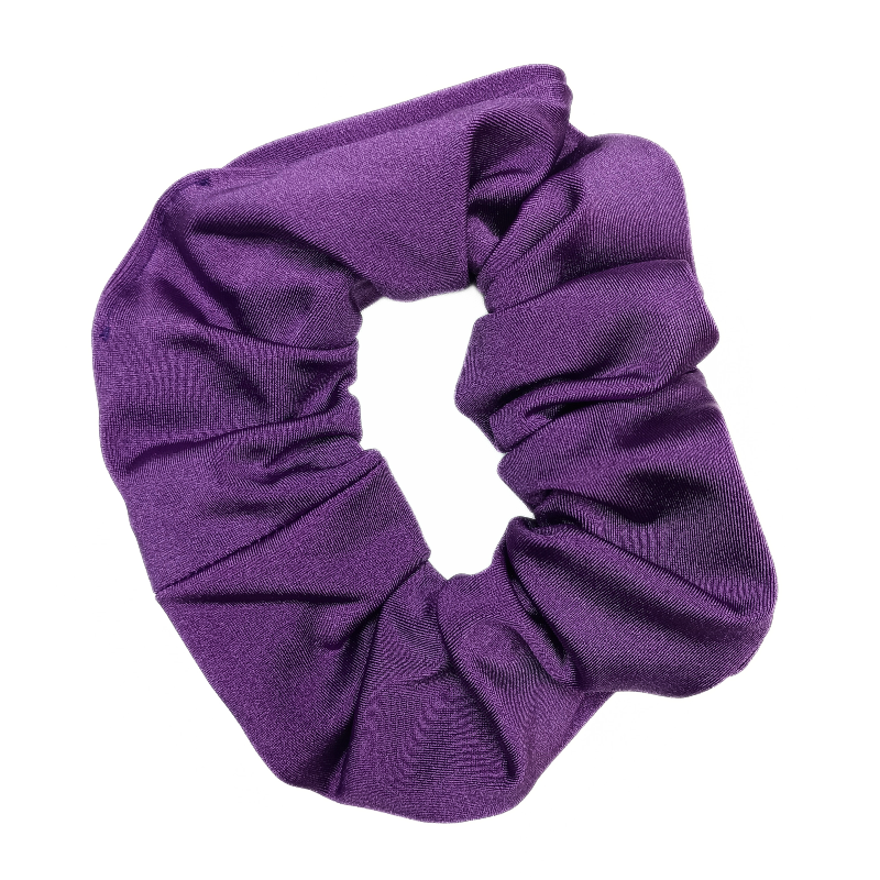Amethyst Purple Swim Scrunchie