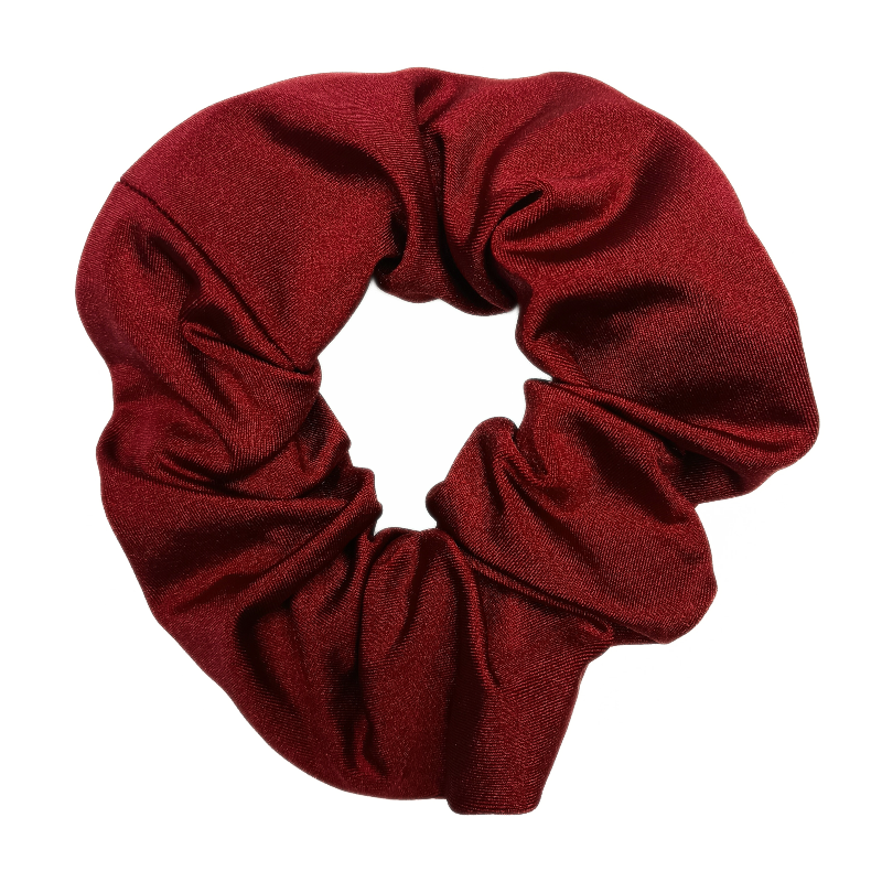Burgundy Swim Scrunchie