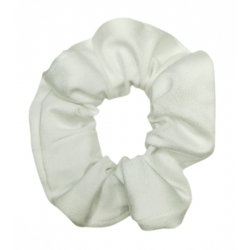 White Swim Scrunchie