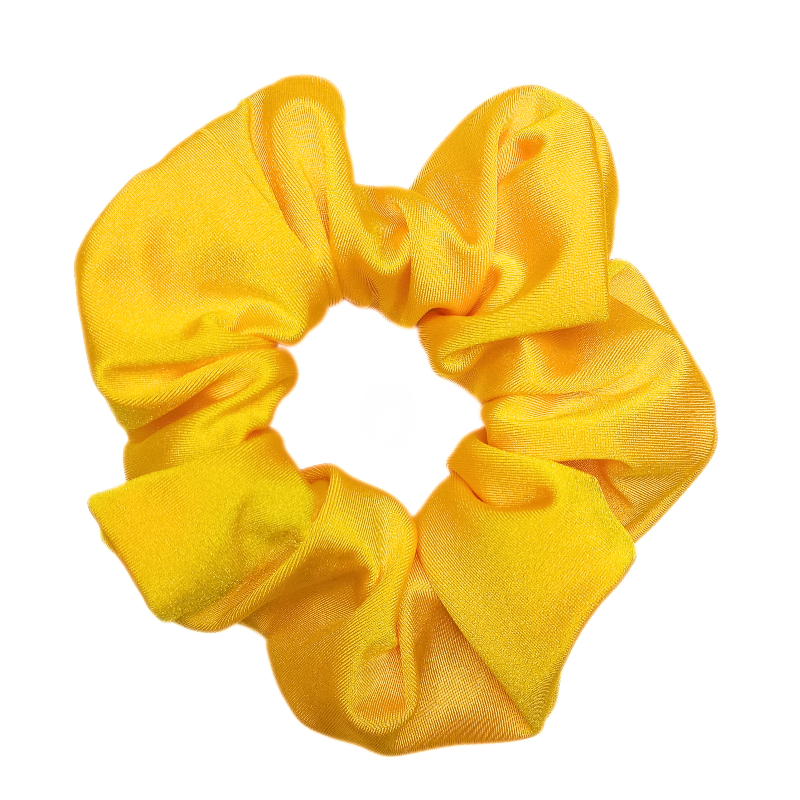 Yellow Swim Scrunchie
