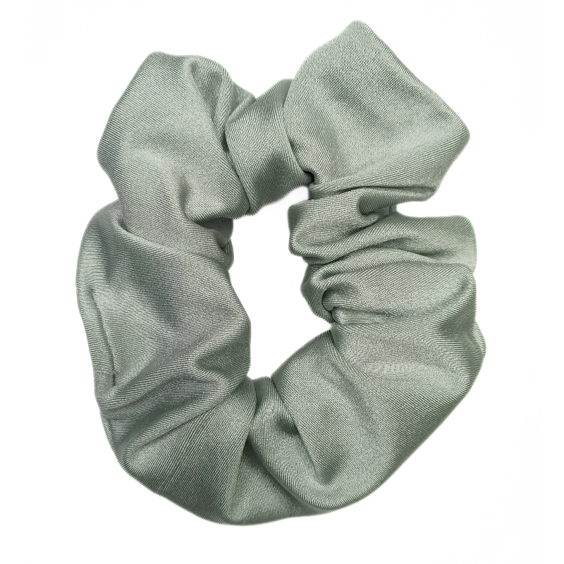 Silver Swim Scrunchie