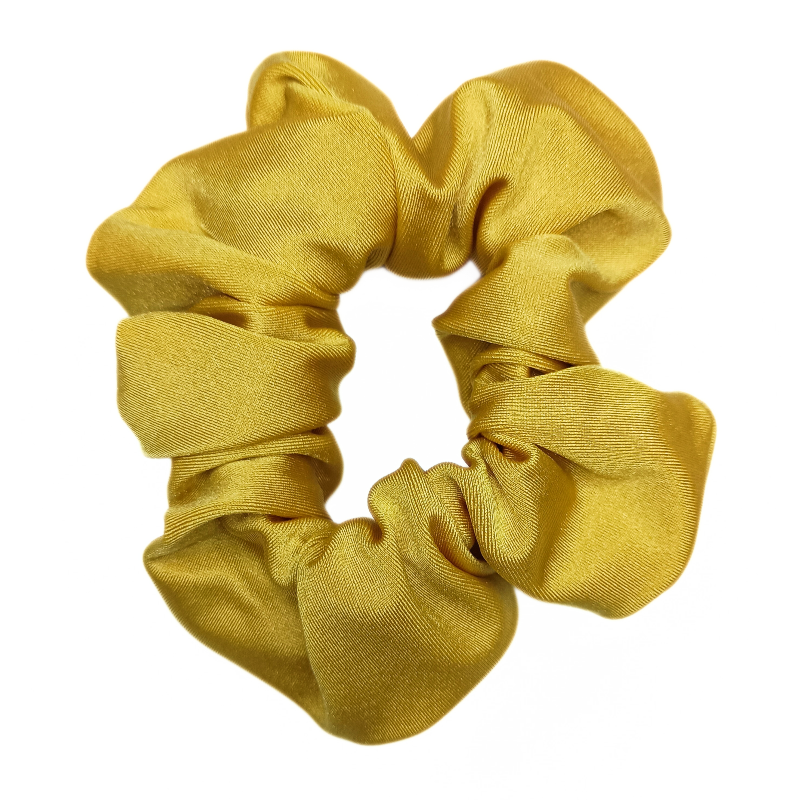 Gold Swim Scrunchie