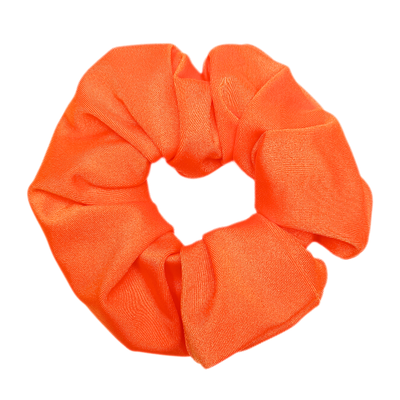 Flo Orange Swim Scrunchie
