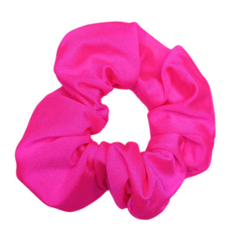 Flo Pink Swim Scrunchie