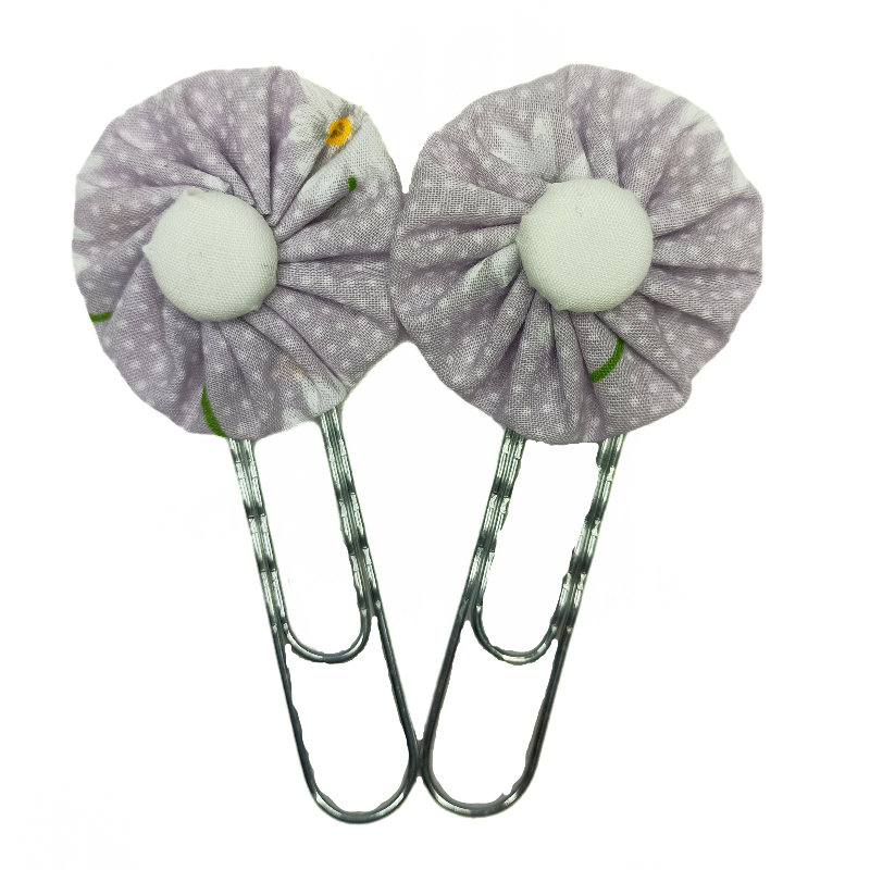 Paperclip Bookmark - Lilac Daisy