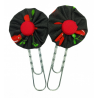 Paperclip Bookmark - Black Cherry