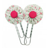 Paperclip Bookmark - White & Pink Mini Floral