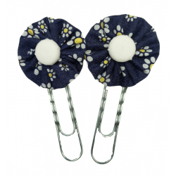 Paperclip Bookmark - Navy...