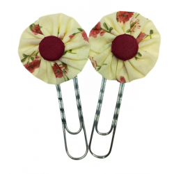 Paperclip Bookmark - Cream...