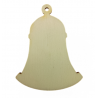 Personalised Wooden Bell Christmas Decoration