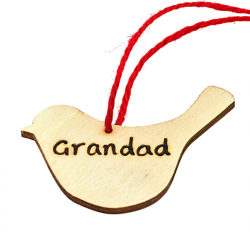 Personalised Wooden Robin...
