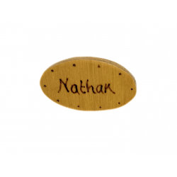 Personalised Oval Badge