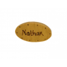 Personalised Oval Badge