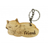 Personalised Fox Keyring